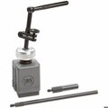 Bns Small Sized Magnetic Measuring Base, Ball & Socket Post, Fine Adjust 599-7761